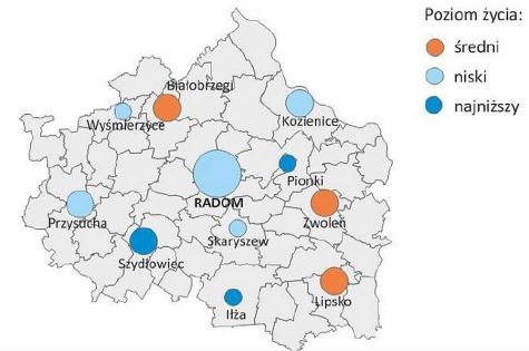 Najlepiej w Białobrzegach, najgorzej w Iłży