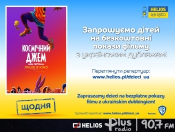 Helios wyświetla filmy dla dzieci w języku ukraińskim