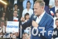 Donald Tusk rozpoczął kampanię wyborczą w Radomiu