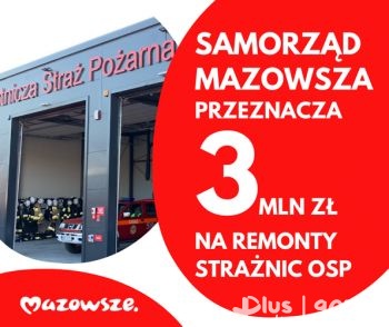 3 miliony na mazowieckie strażnice