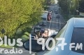 Zderzenie dwóch samochodów na ulicy Kieleckiej. Jedna osoba trafiła do szpitala